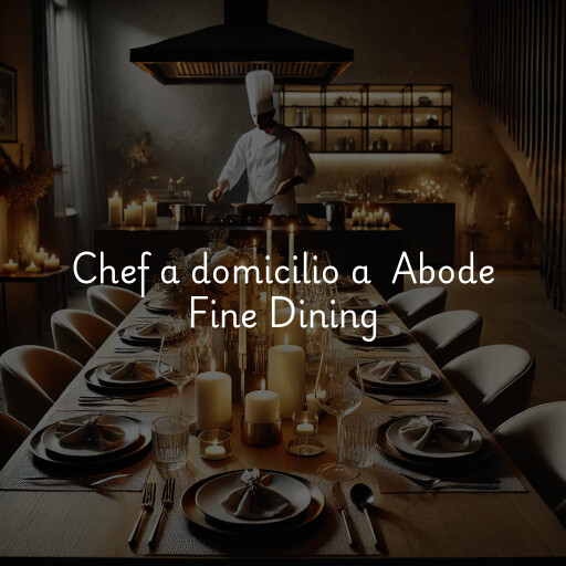 Chef a domicilio a Abode Fine Dining