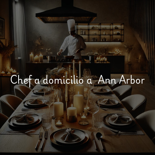 Chef a domicilio a Ann Arbor