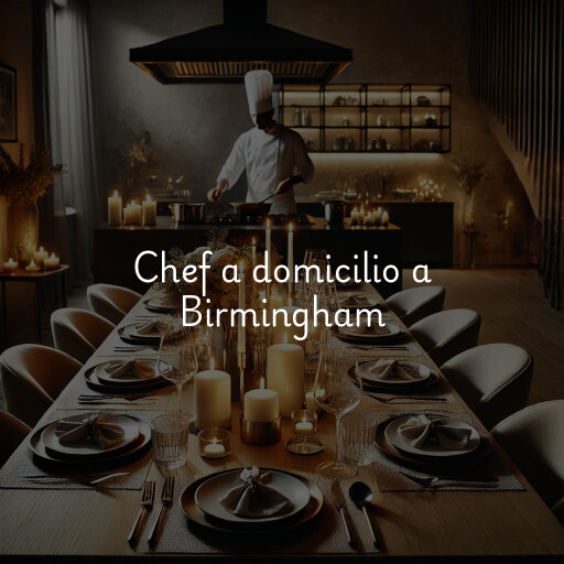 Chef a domicilio a Birmingham