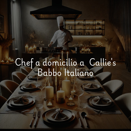 Chef a domicilio a Callie's Babbo Italiano