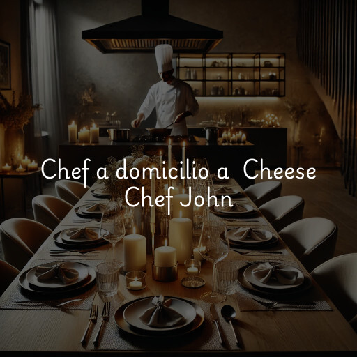 Chef a domicilio a Cheese Chef John