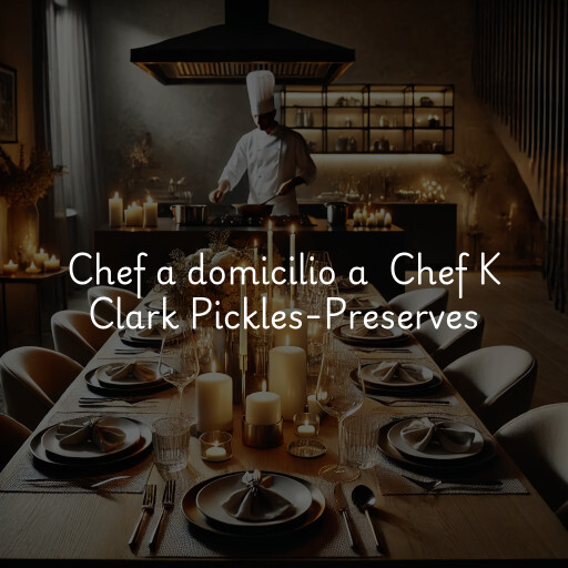 Chef a domicilio a Chef K Clark Pickles-Preserves