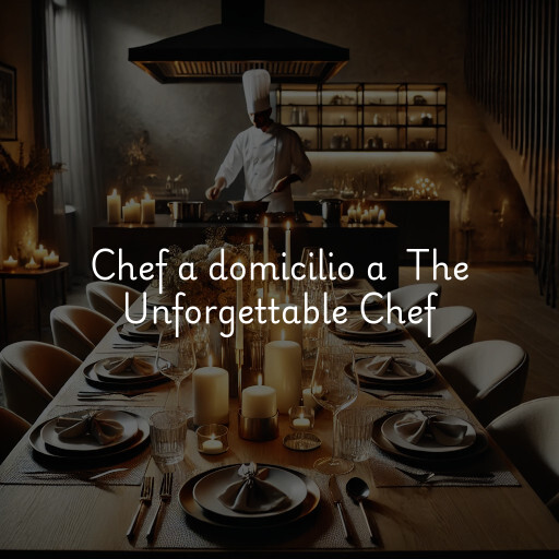 Chef a domicilio a The Unforgettable Chef