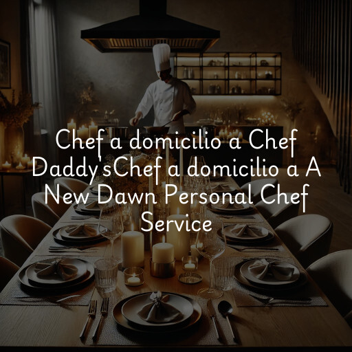 Chef a domicilio a