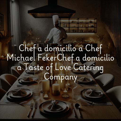 Chef a domicilio a