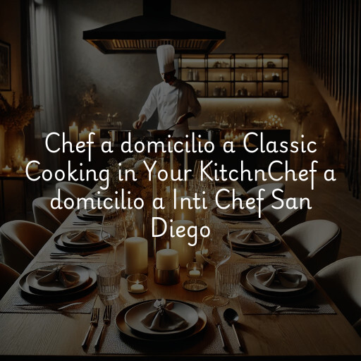 Chef a domicilio a