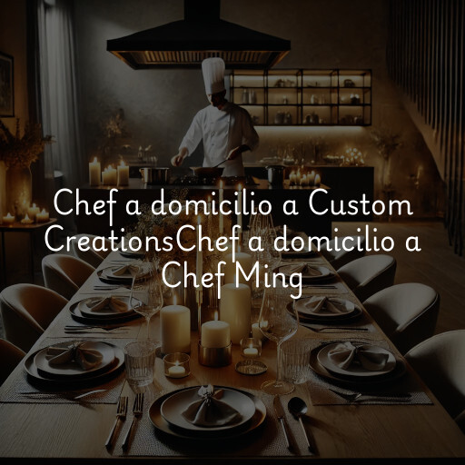 Chef a domicilio a