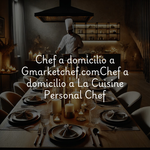 Chef a domicilio a