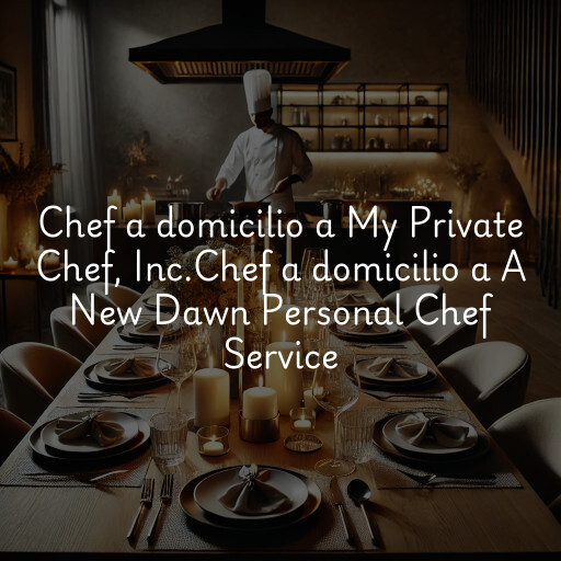 Chef a domicilio a