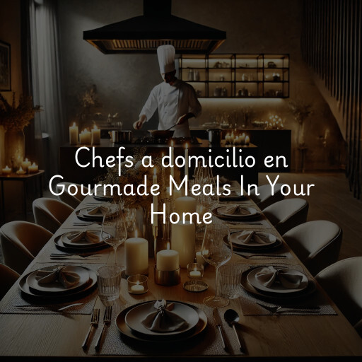 Chefs a domicilio en Gourmade Meals In Your Home