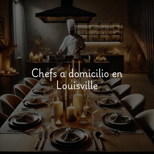 Chefs a domicilio en Louisville