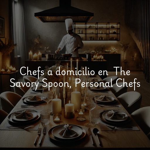 Chefs a domicilio en The Savory Spoon, Personal Chefs