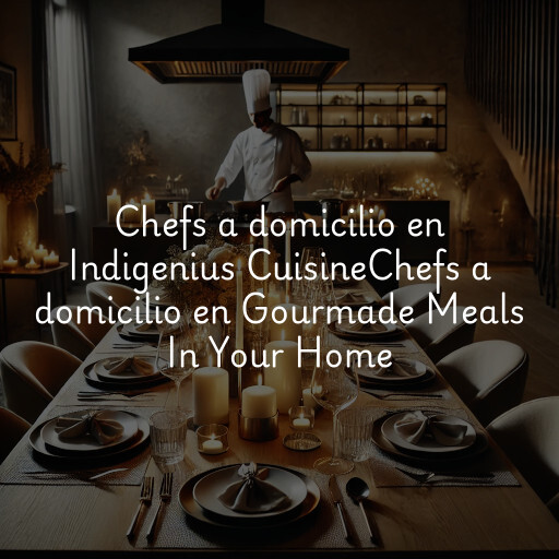 Chefs a domicilio en