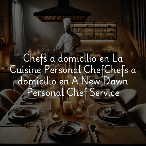 Chefs a domicilio en