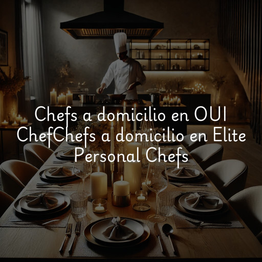 Chefs a domicilio en