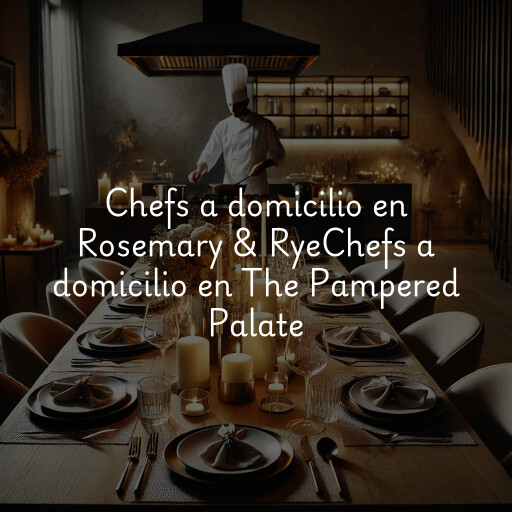 Chefs a domicilio en