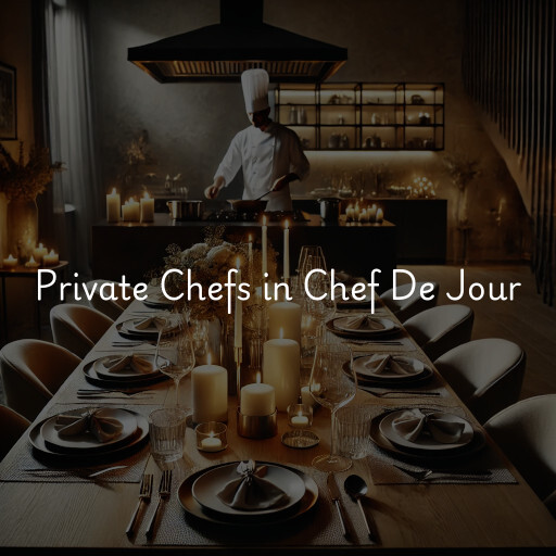 Private Chefs Chef De Jour