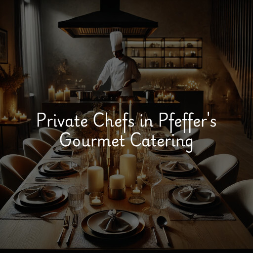 Private Chefs Pfeffer's Gourmet Catering