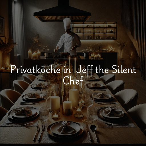 Privatköche in Jeff the Silent Chef