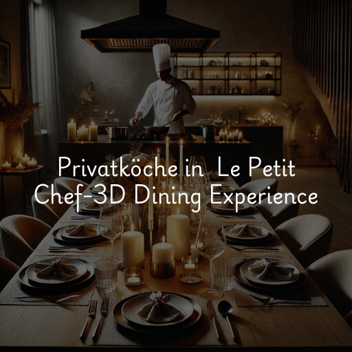 Privatköche in Le Petit Chef-3D Dining Experience