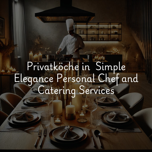 Privatköche in Simple Elegance Personal Chef and Catering Services